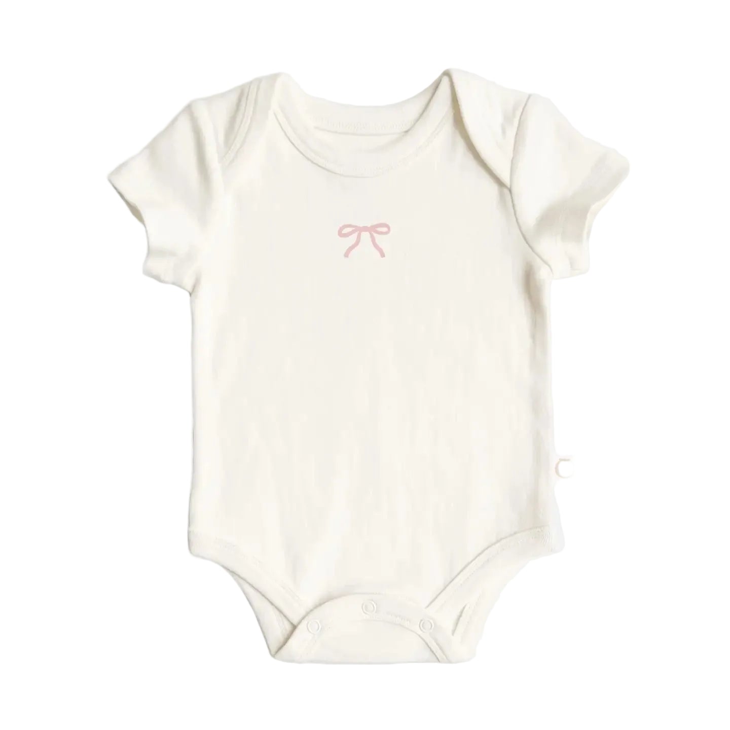 Pink Bow Onesie