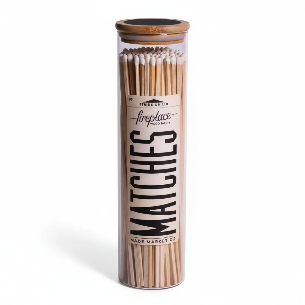 Fire Place Matches- White
