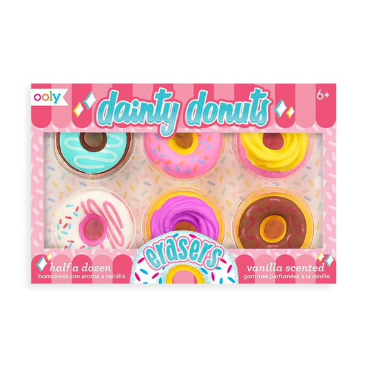 Dainty Donut Erasers- Vanilla Scented