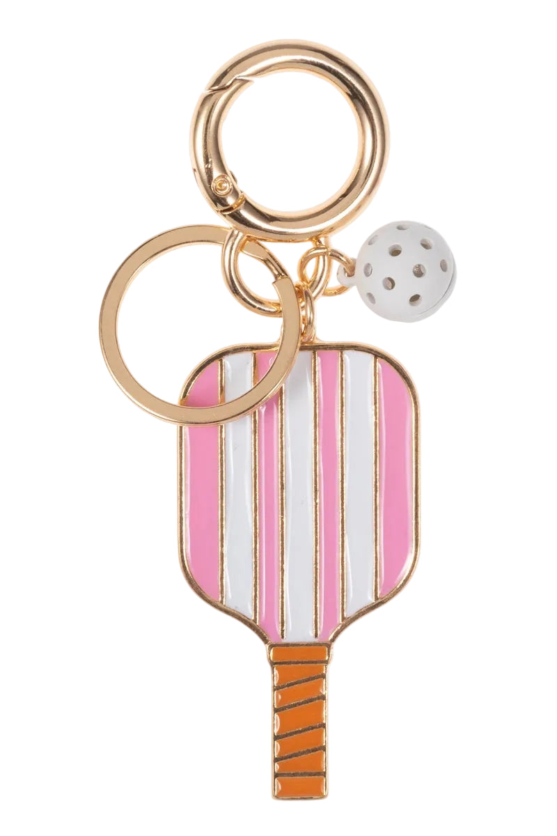 Pickleball Paddle Keychain