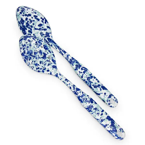 Enamel Serving Spoon Set – Ocean