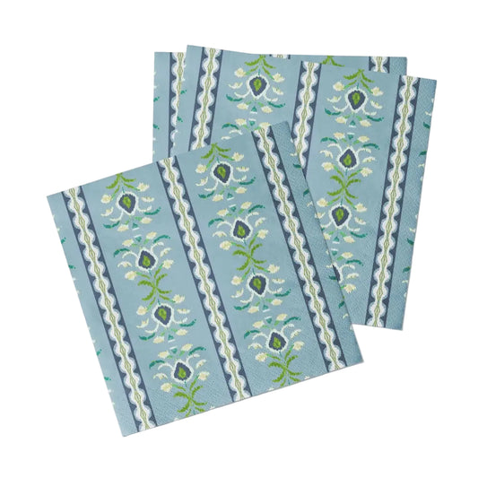 Rosemary Stripe Cocktail Napkins
