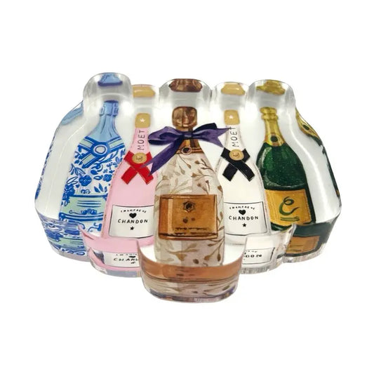 Acrylic Napkin Weight- Champagne