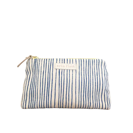 Skinny Stripe Makeup Bag