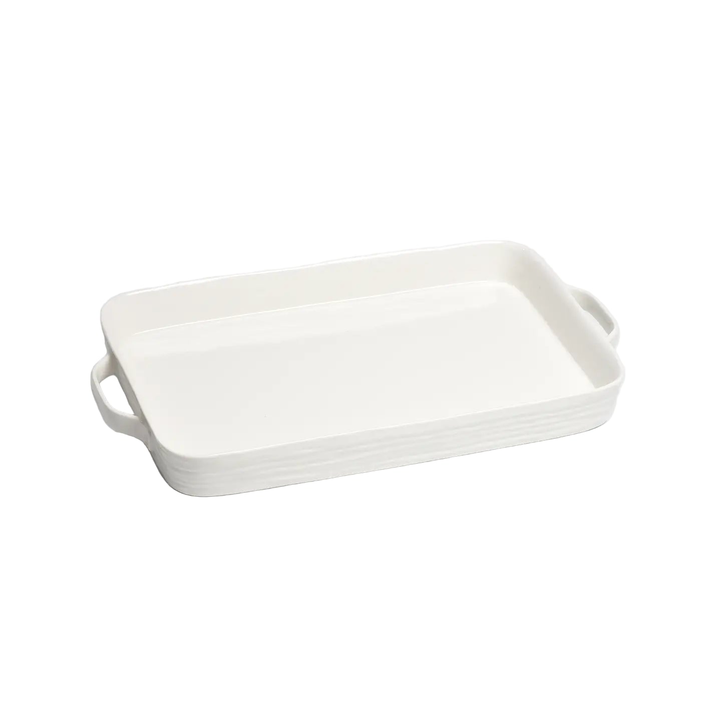 Rectangular Tray with Handles