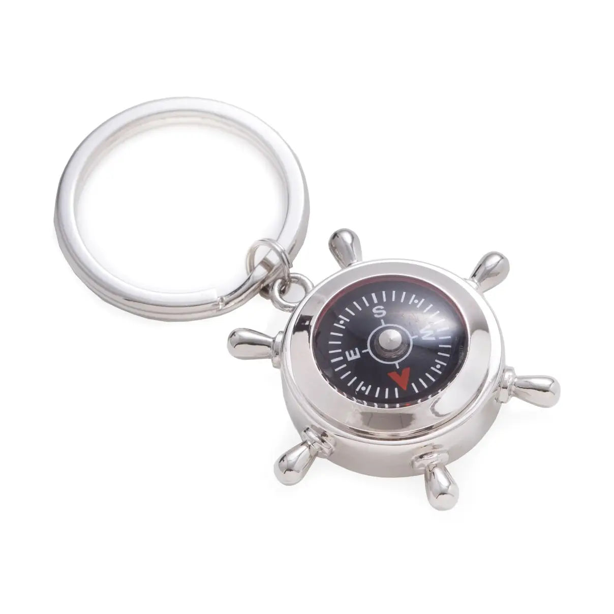 Compass Key Ring