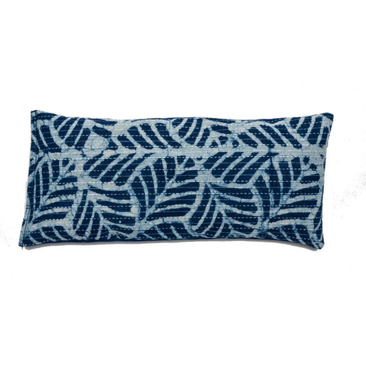Eye Pillow - Indigo Palms