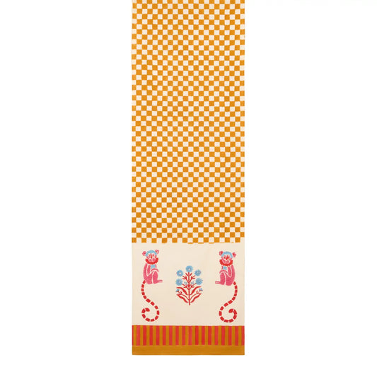 Mustard and Pink Monkey Runner
