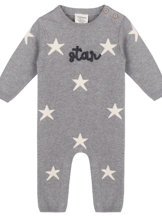 Star Knit Jumpsuit
