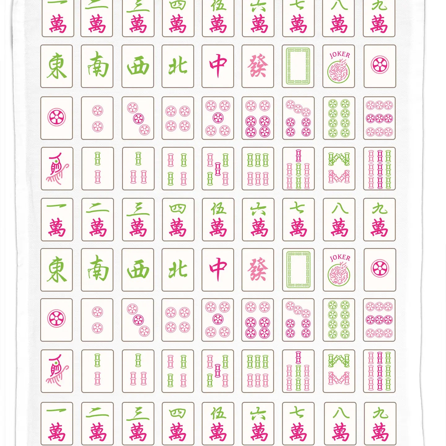 Tea Towel –Mahjong