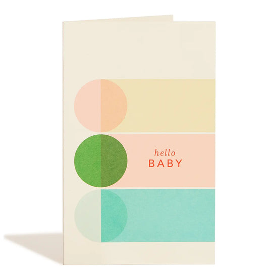 Baby Geo Greeting Card