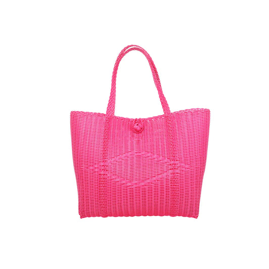 Medium Tote-Hot Pink