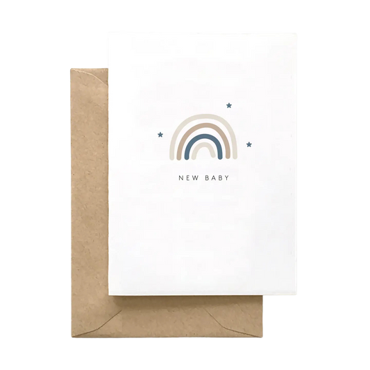 New Baby Rainbow Card