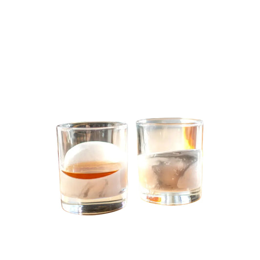 Whiskey Glasses Set of 2- Marble