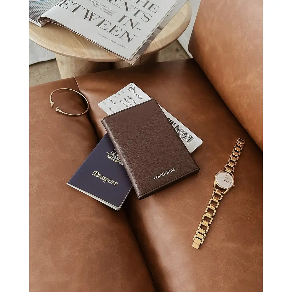 Passport Holder - Chocolate