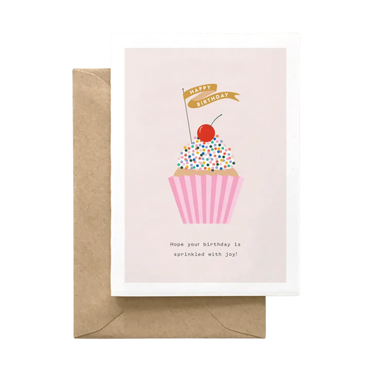 Cupcake Birthday Card