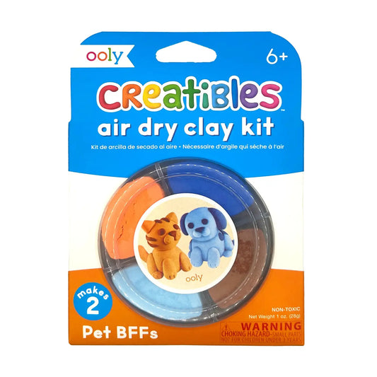 Creatibles Air Dry Clay Kit- Pet Pals
