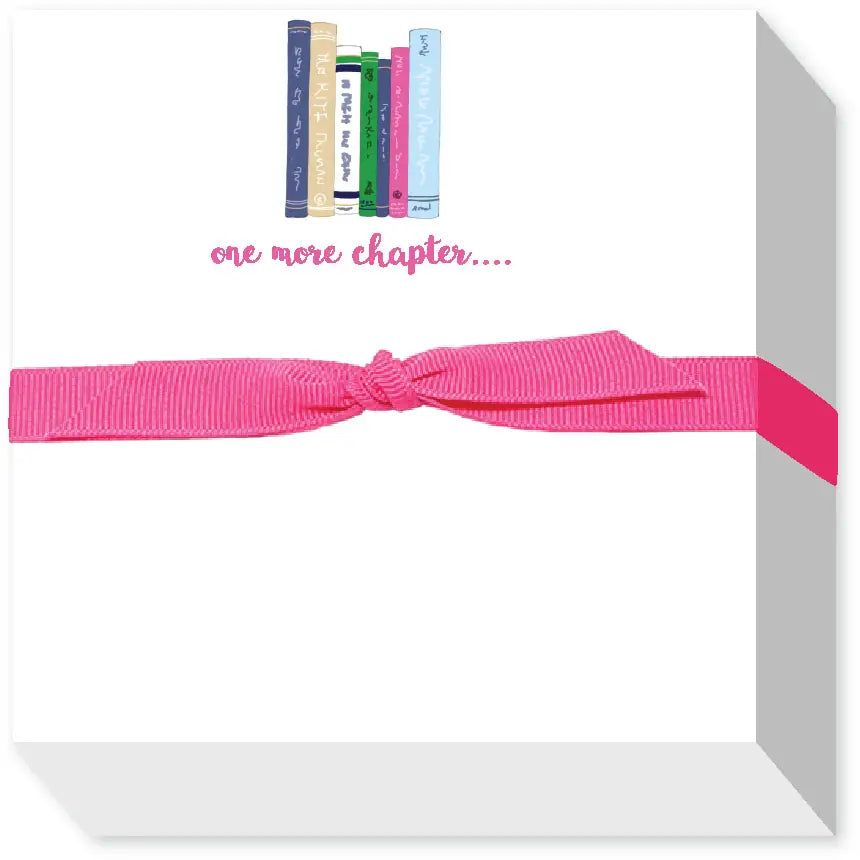 One More Chapter Notepad