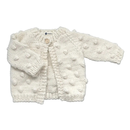 Cream Popcorn Cardigan