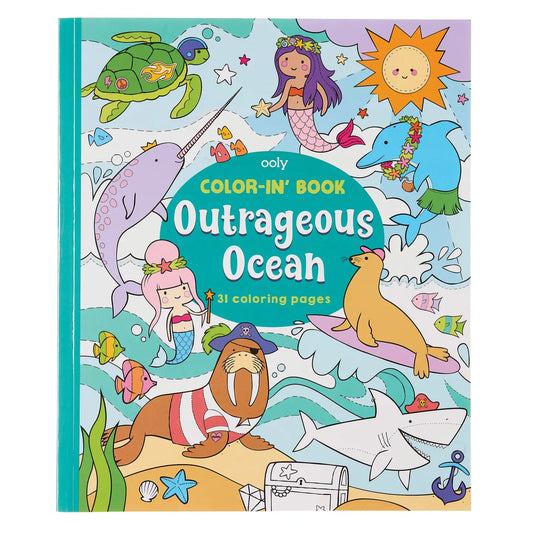 Outrageous Ocean Coloring Book