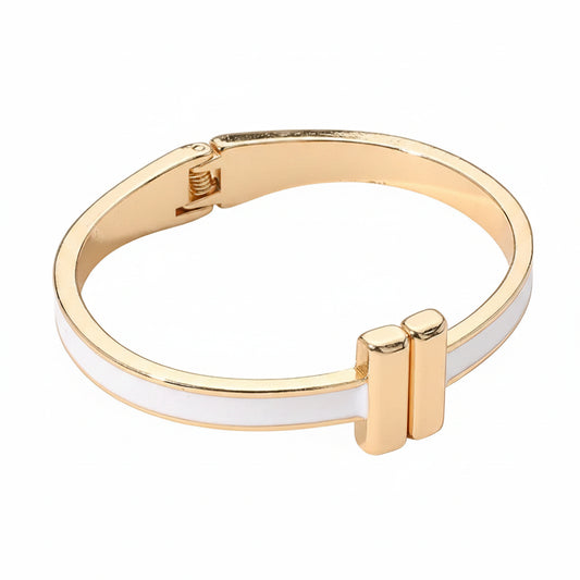 White Bangle Bracelet
