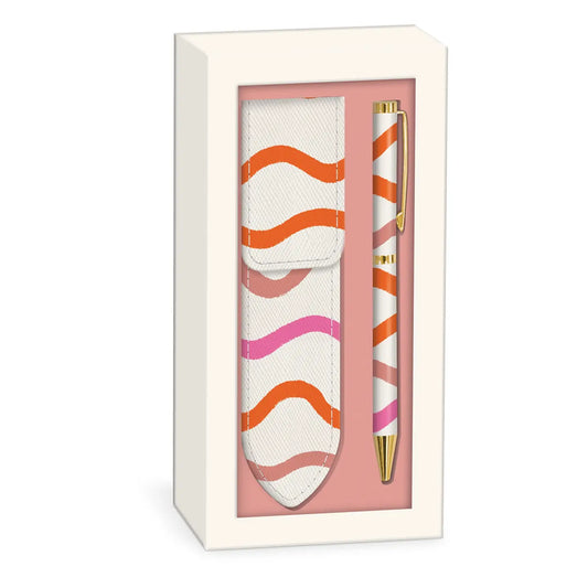 Pen and Pouch Set- Squiggles