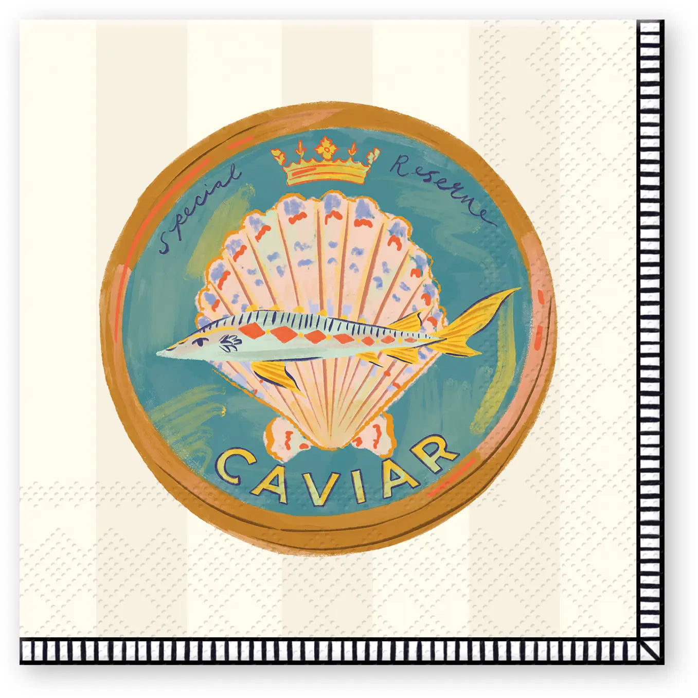 Caviar Cocktail Napkins