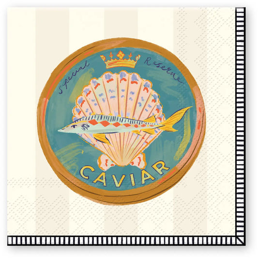 Caviar Cocktail Napkins