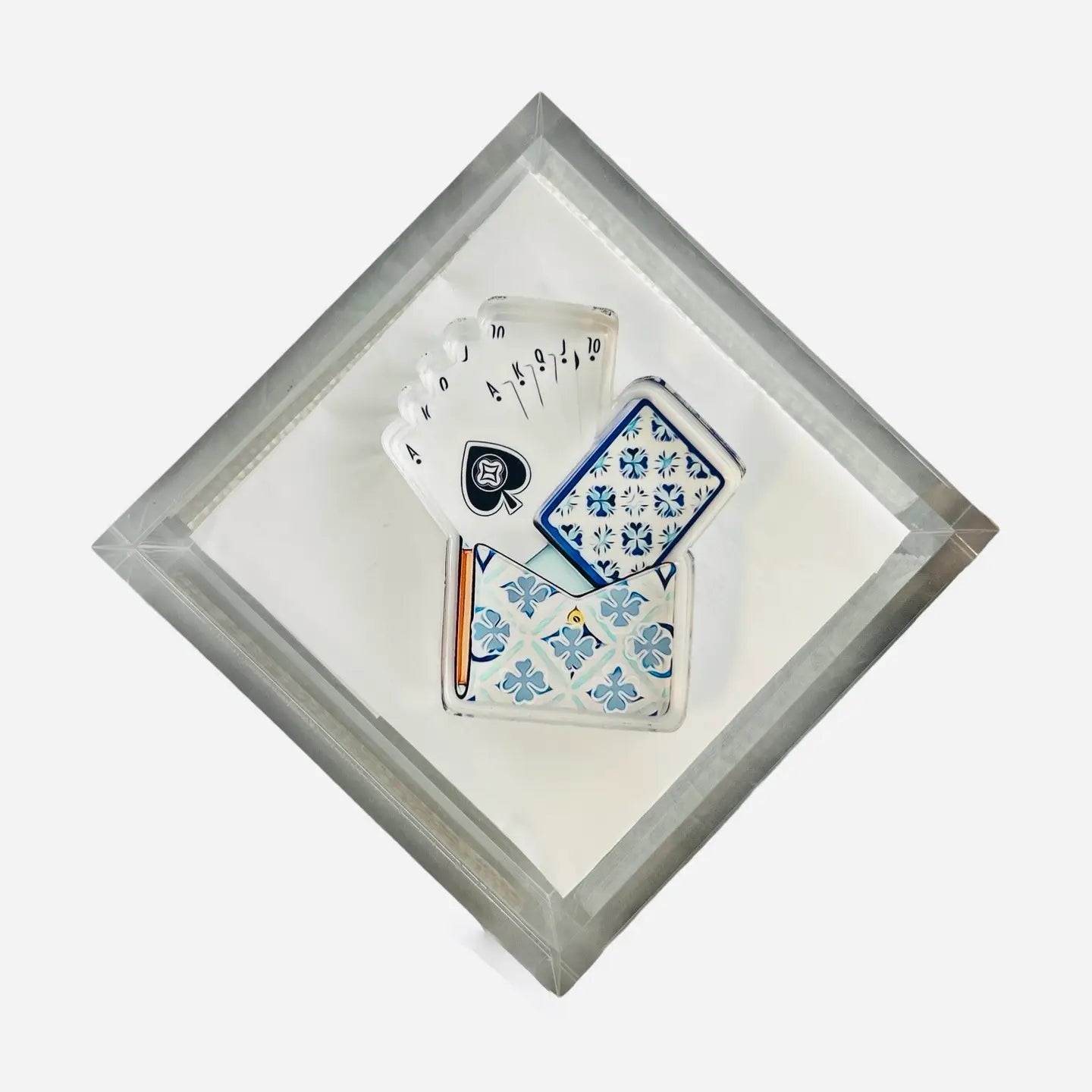 Card Game Acrylic Napkin Weight