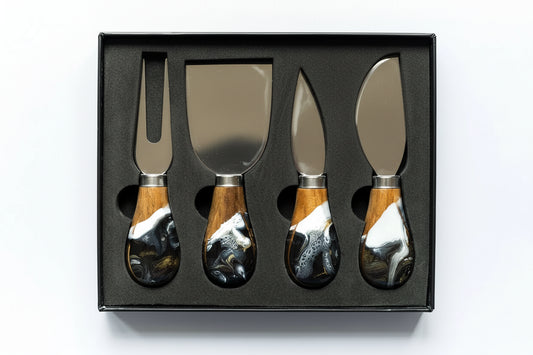 Cheese Set - Onyx