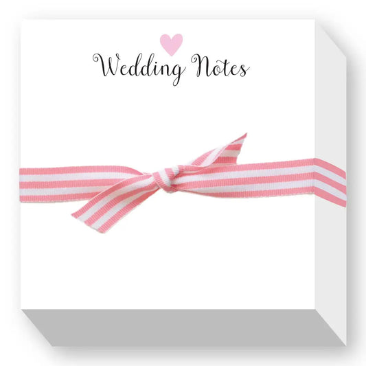 Wedding Notes Notepad