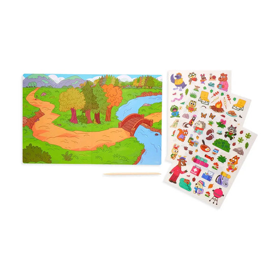 Set the Scene Transfer Stickers- Let's Go Camping