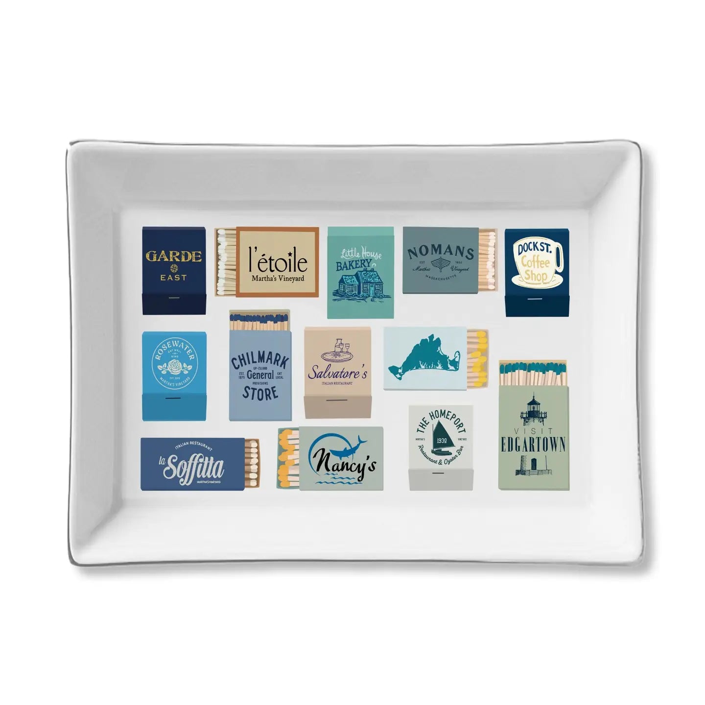 Martha's Vineyard Ceramic Tray