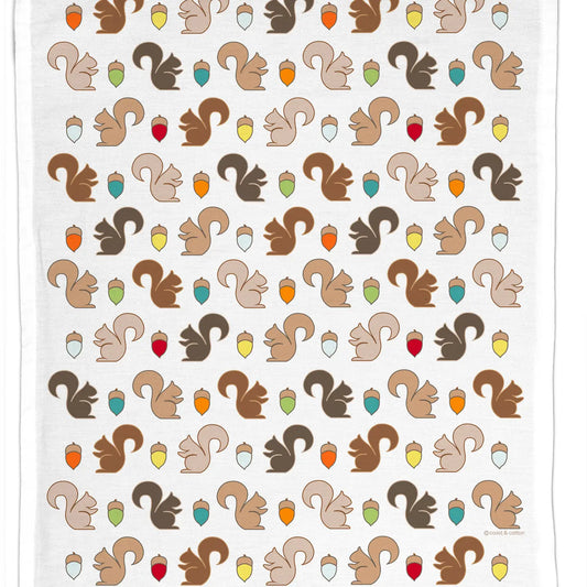 Tea Towel – Squirrels