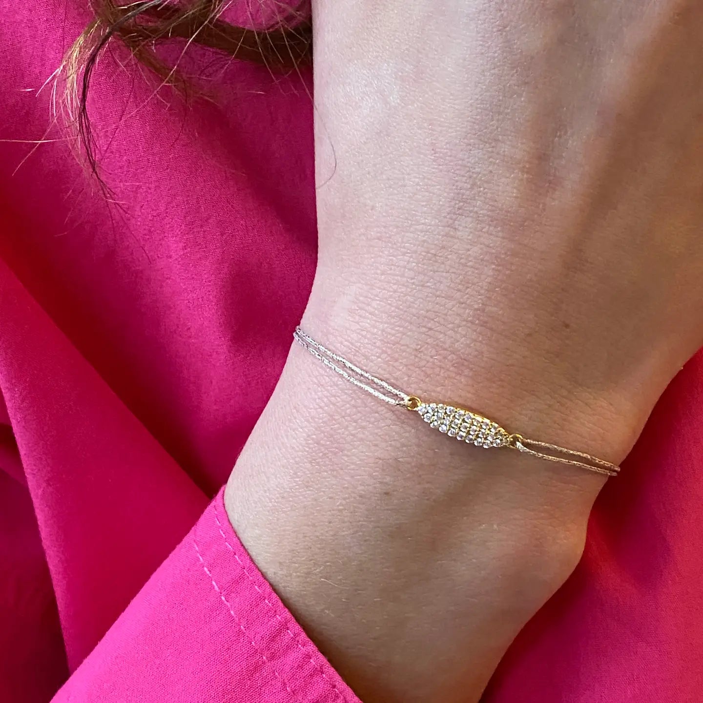 White Topaz Bracelet