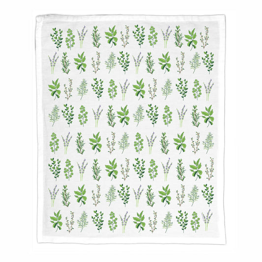 Herbs Tea Towel