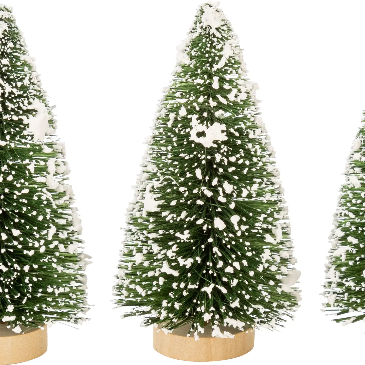 Set of 3 Mini Bristle Trees