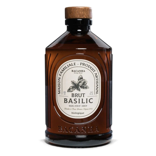 Raw Basil Syrup