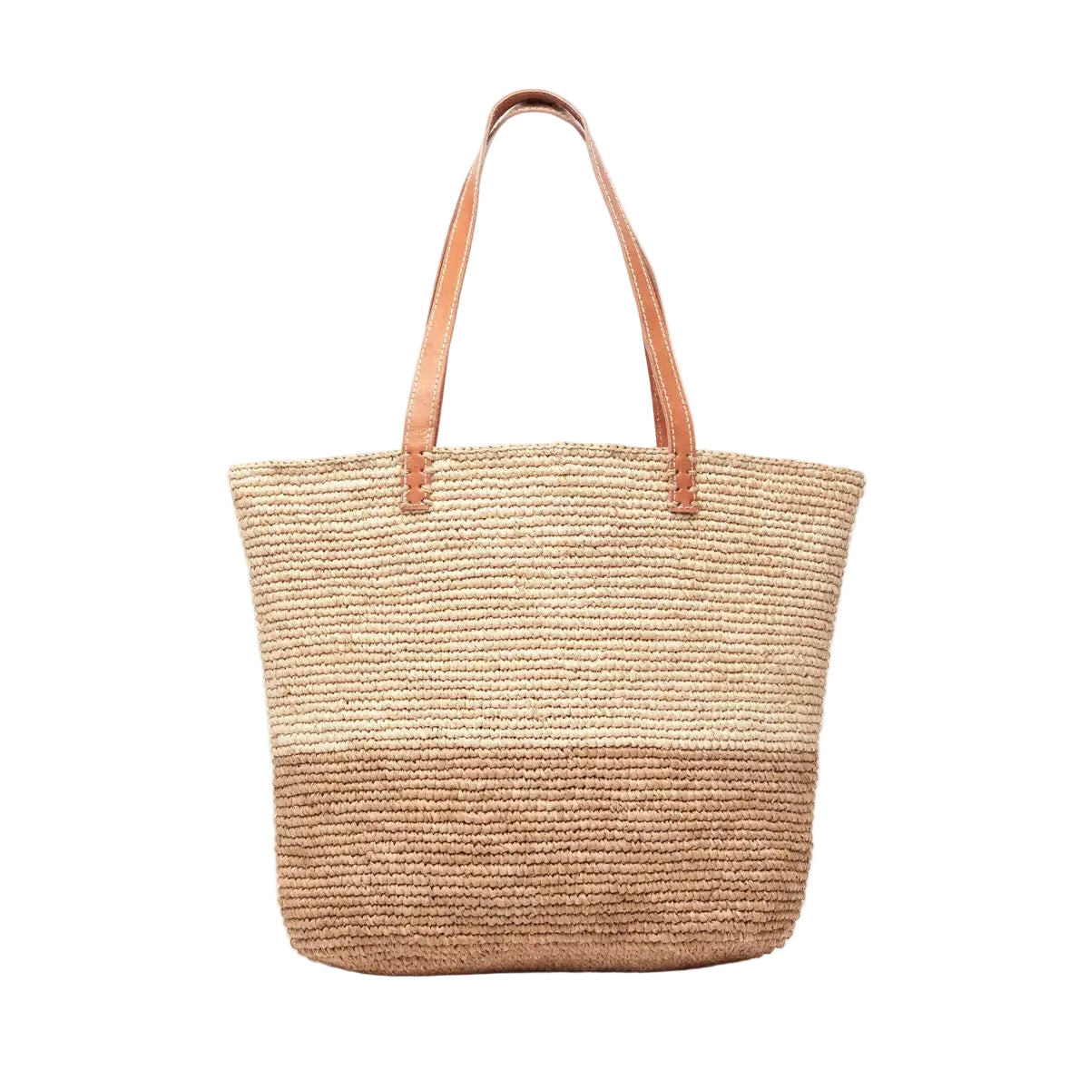 Raffia Tote - Beige