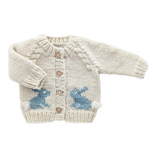 Bunny Cardigan- Blue