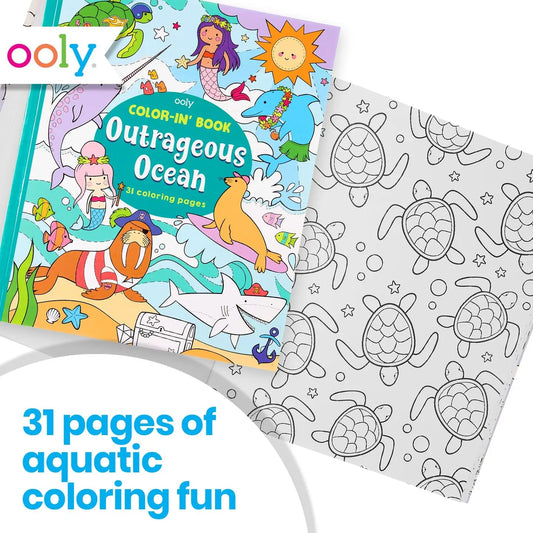Outrageous Ocean Coloring Book