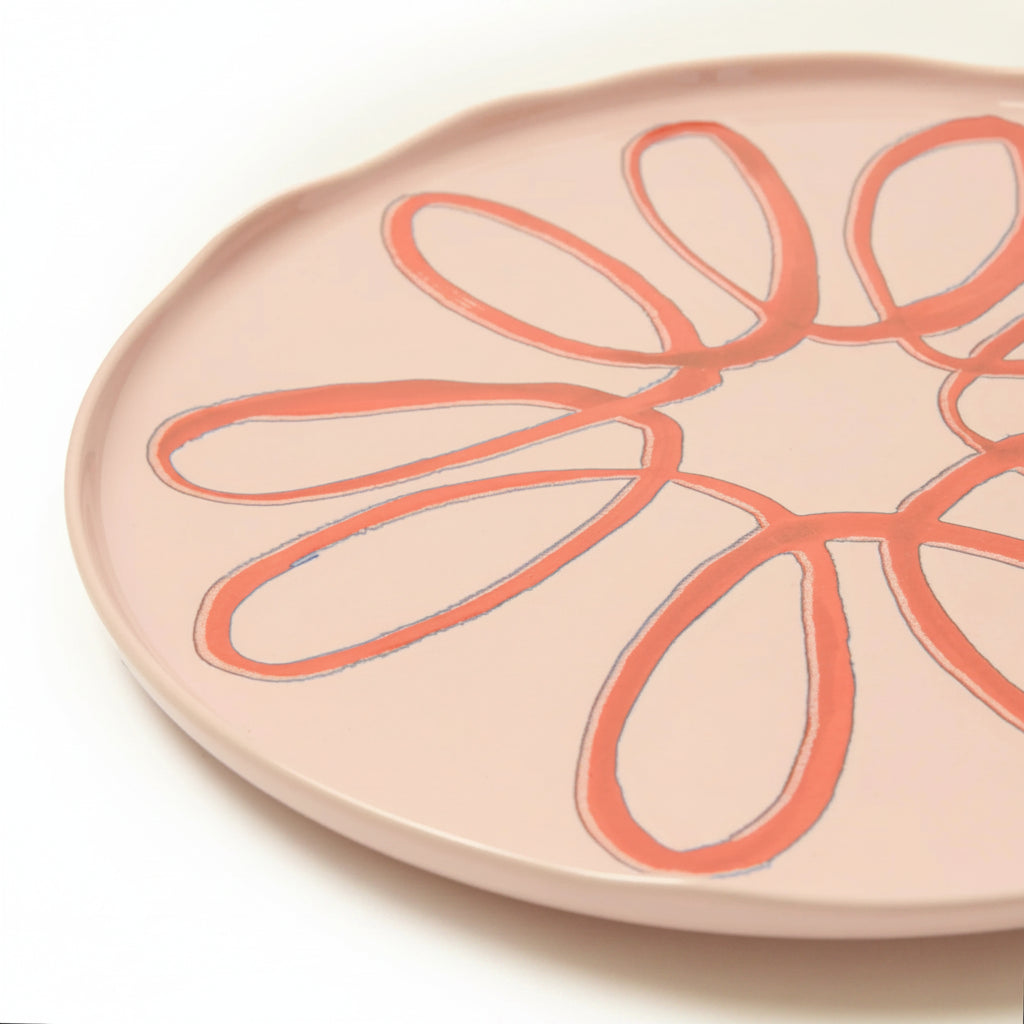 Amalfi Plate - Pink