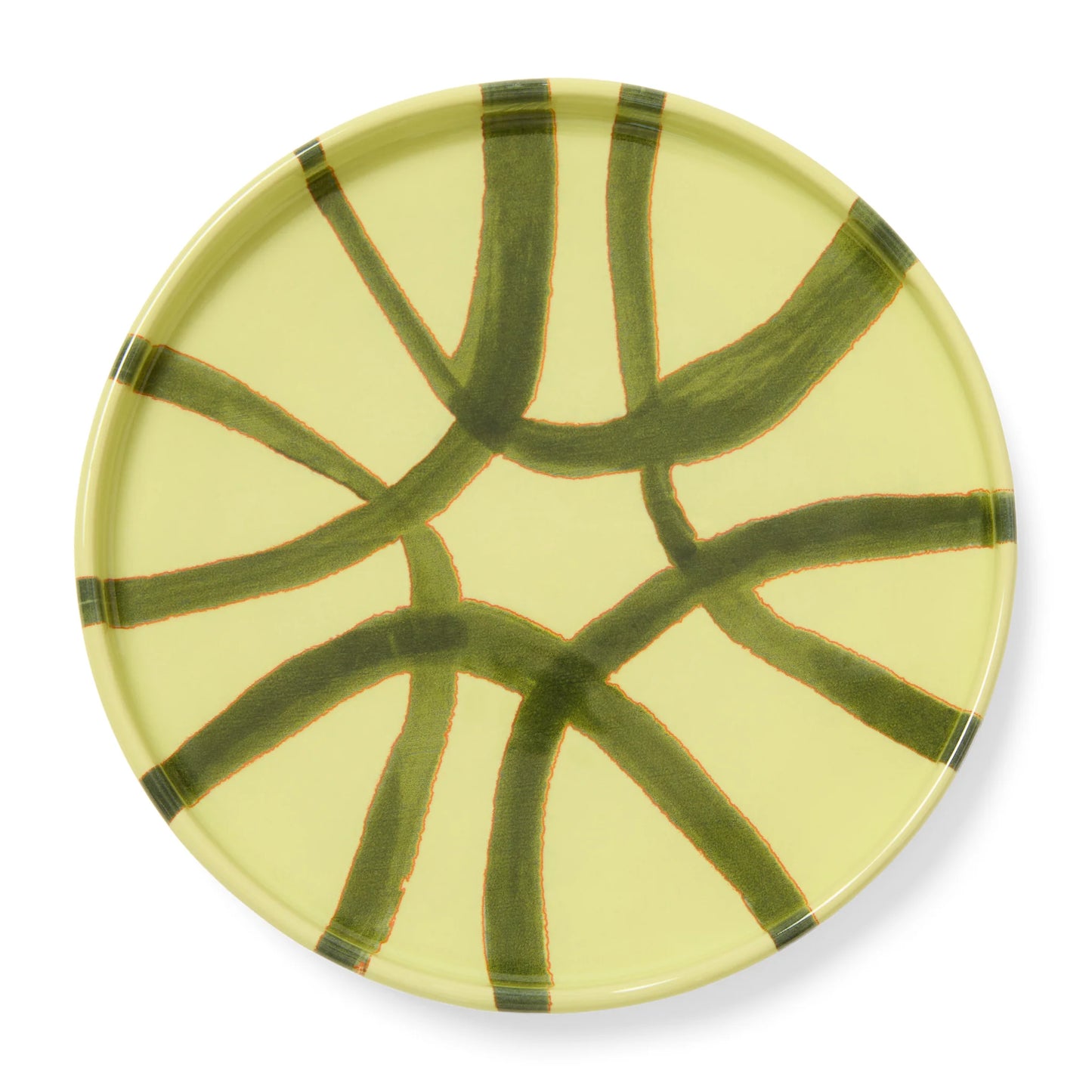 Amalfi Appetizer Plate-Lime