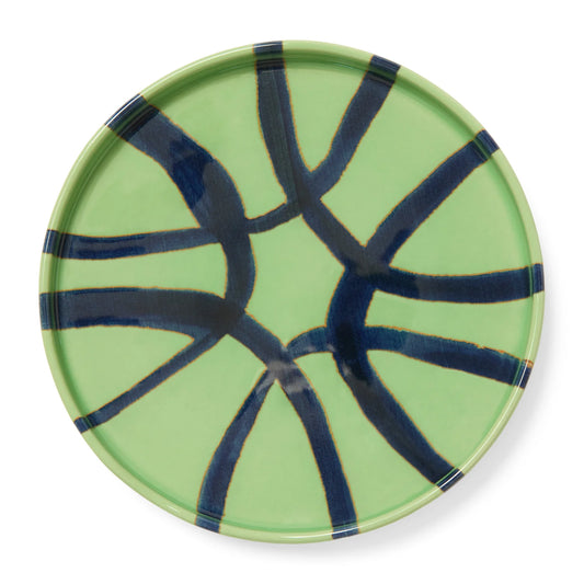 Amalfi Appetizer Plate-Green