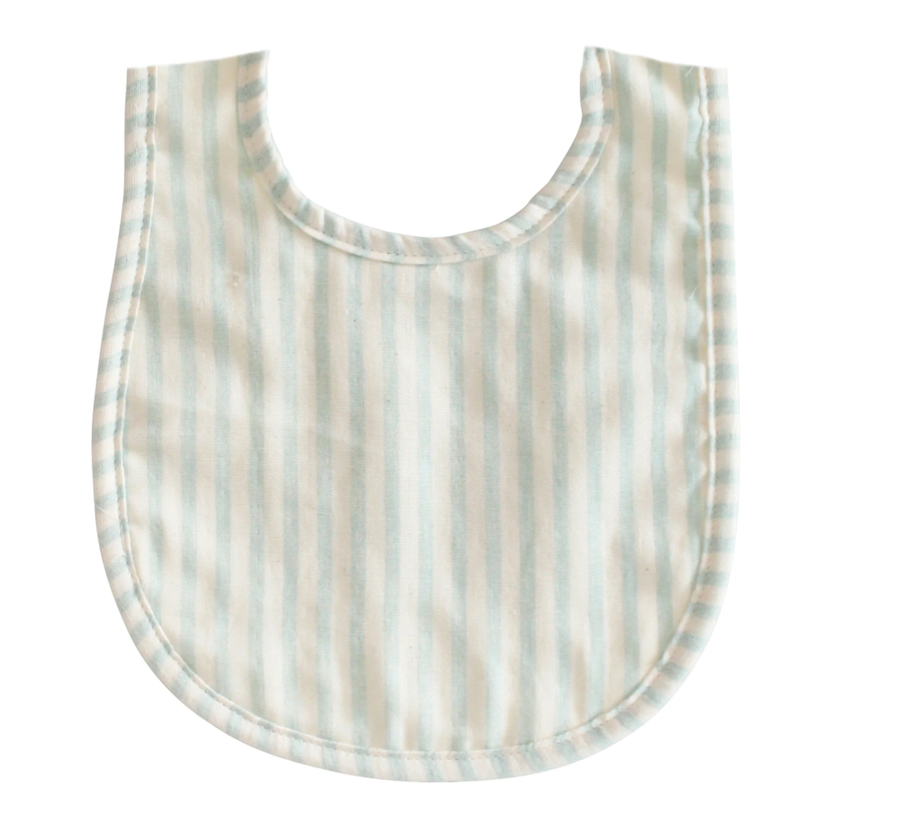 Baby Bib – Sage Stripe