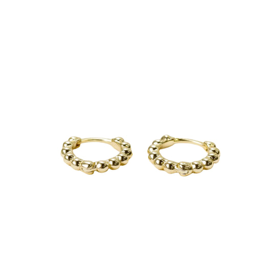 Ball Hoop Earring-Small