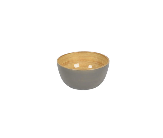 Mini Bamboo Bowl- Nature Grey