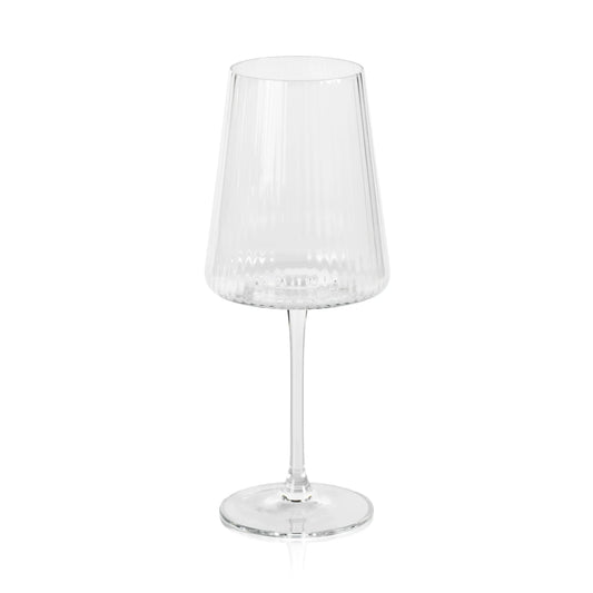 Bandol Fluted Wine Glasses- Set of 4