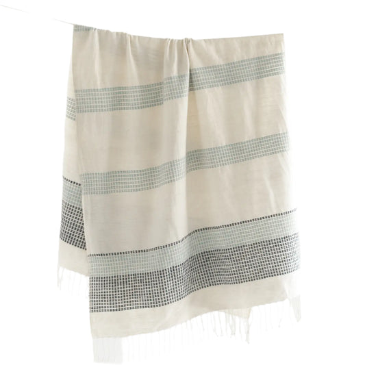 Bath Towel – Navy and Azure
