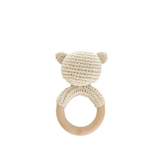 Bear Teether-Cream